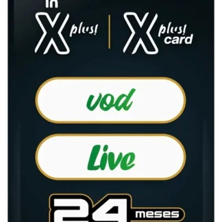 Código de Ativação Xplus Card (Xplus Live + Xplus Vod) 24 Meses