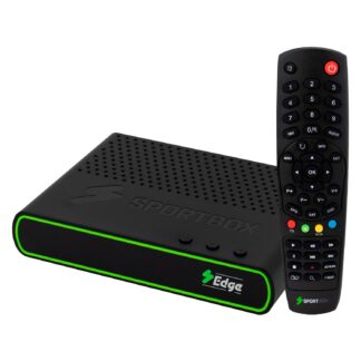 Receptor Sportbox Edge HD Entrada AV Audio e Video HDMI e Wifi