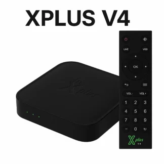 In X Plus V4 - TV Box com Android 11,  Wi-Fi Dual Band Funciona somente com internet Sem Mensalidade