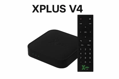 In X Plus V4 - TV Box com Android 11,  Wi-Fi Dual Band Funciona somente com internet Sem Mensalidade